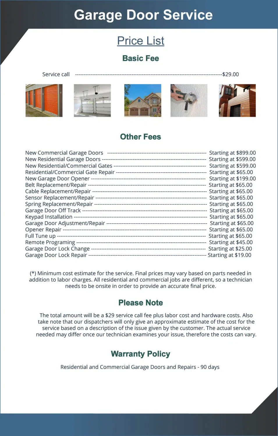 Golden Garage Door Service Jersey City, NJ 201-393-2011